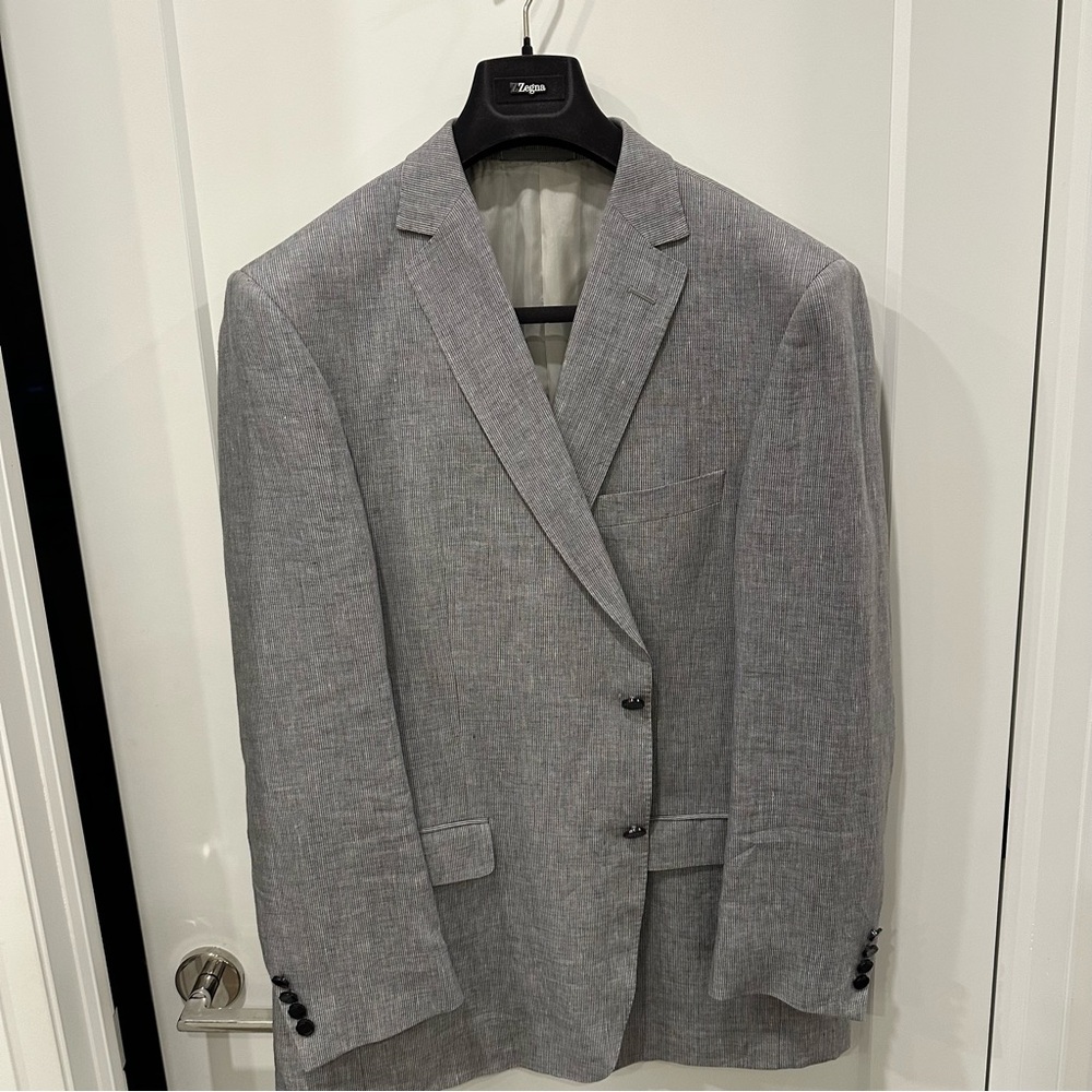 Z Zegna Classic Gray Sport Coat - Picture 1 of 11